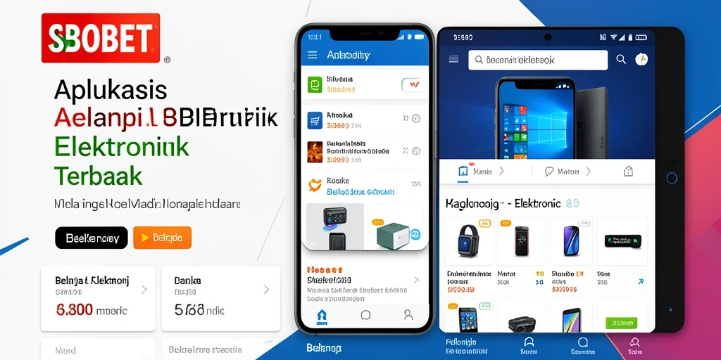 Tampilan antarmuka aplikasi SBOBET yang user-friendly dan fungsional.