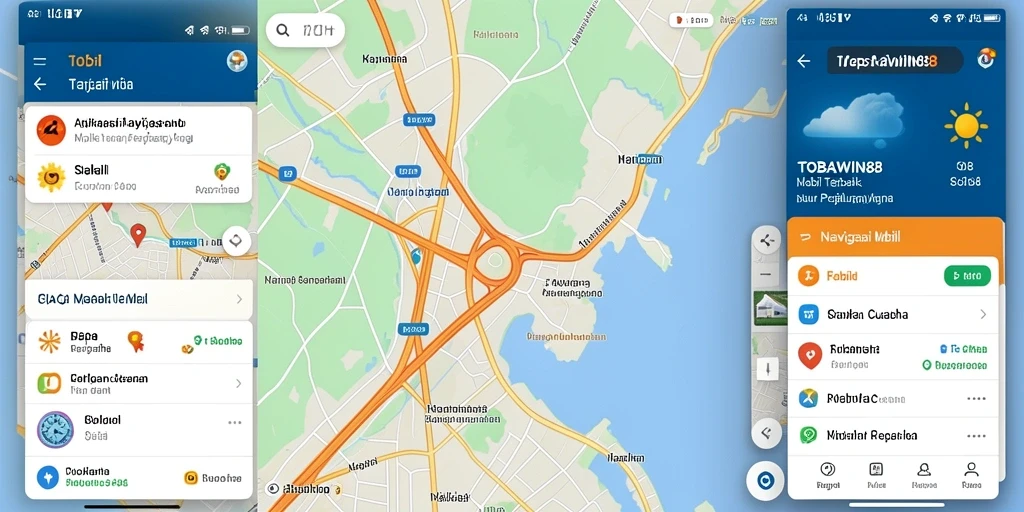 Antarmuka TOBAWIN88 yang sederhana dan informatif untuk navigasi.
