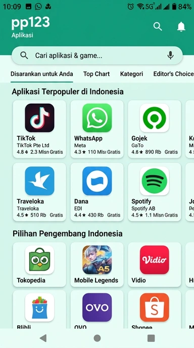 Aplikasi Populer & Kanal Uji di pp123 — Hub Unduhan Terbaik Indonesia
