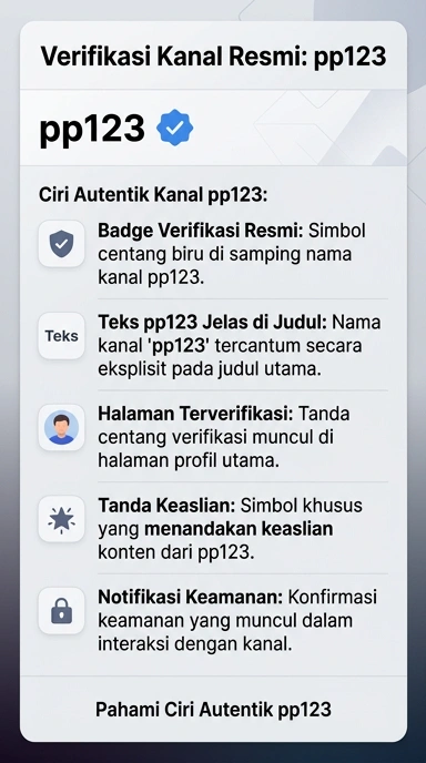 Halaman Resmi pp123 untuk Pengguna Android Indonesia
